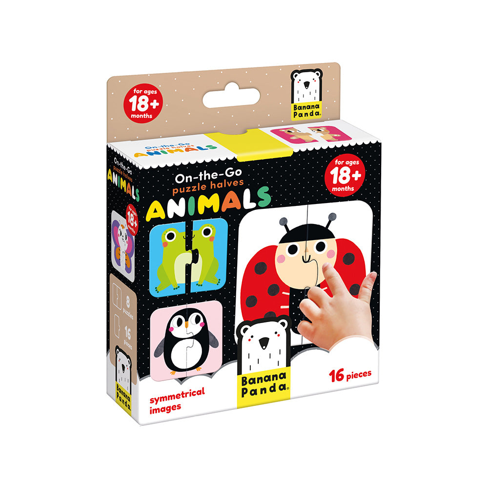 On-the-Go Puzzle – Halve dyr 18 mdr.+