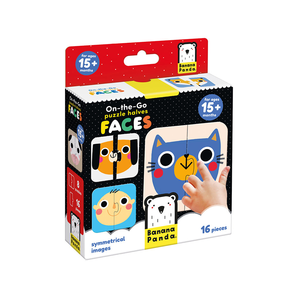 On-the-Go Puzzle – Halve ansigter 15 mdr.+
