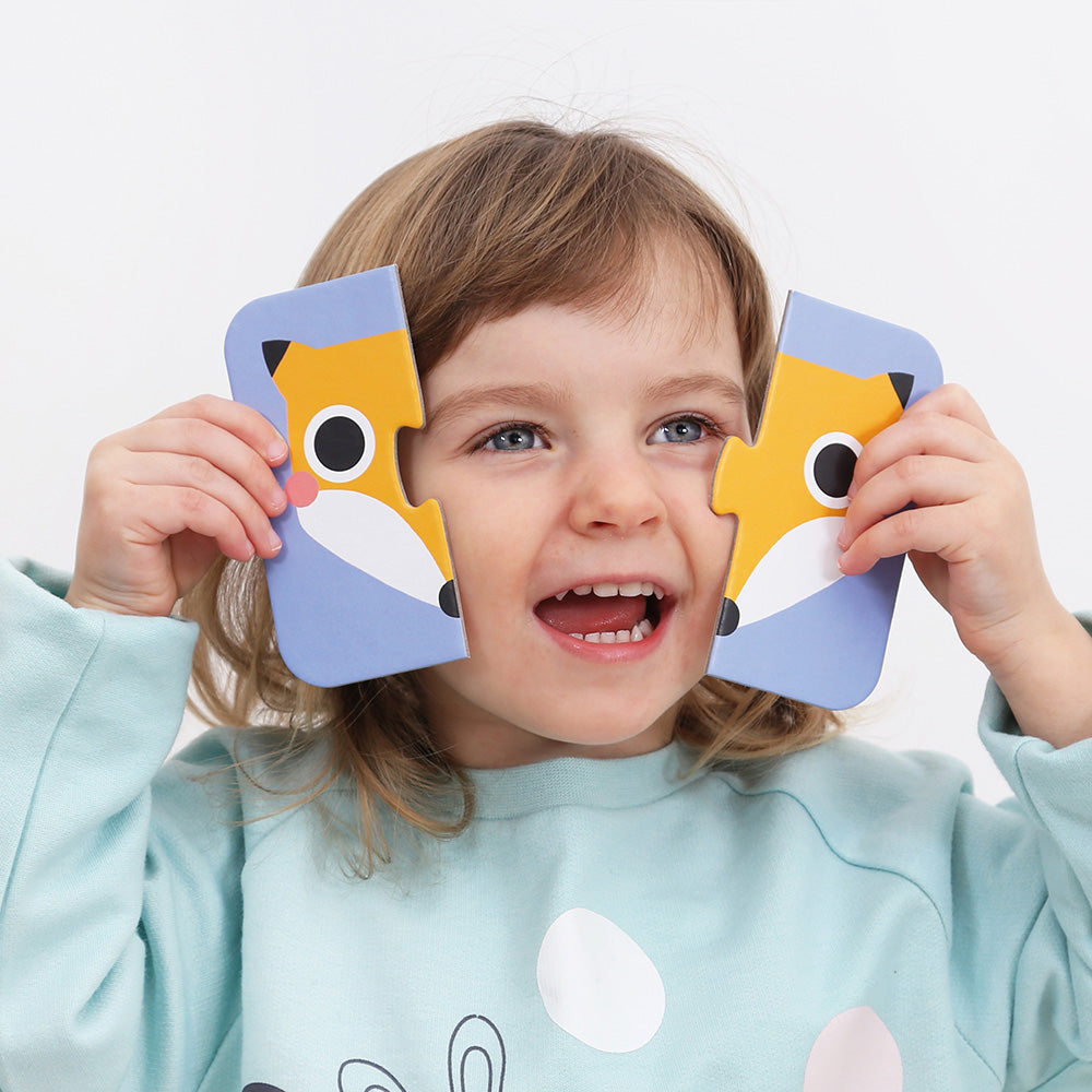 On-the-Go Puzzle – Halve ansigter 15 mdr.+