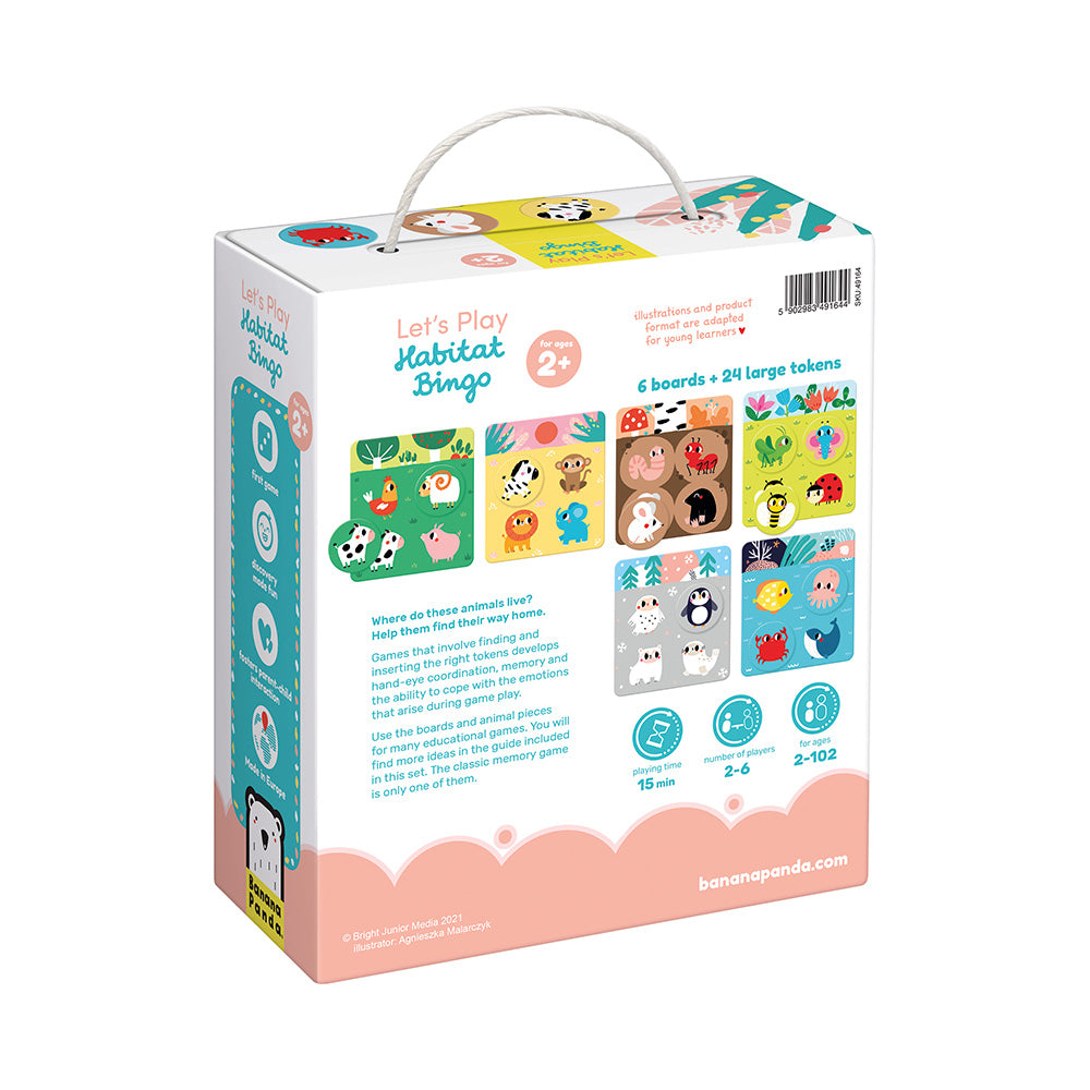 Lad os spille – Habitat-bingo 2+