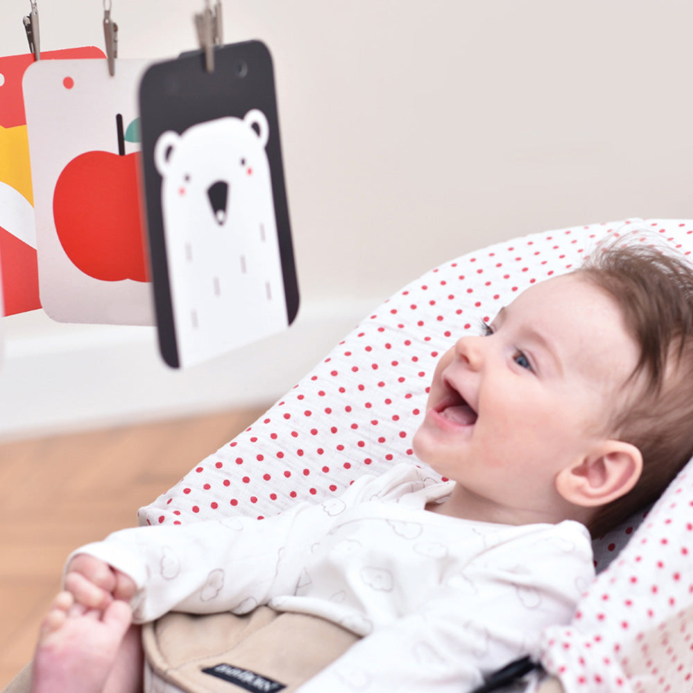 Baby-pakke med høj kontrast 0+/3 mdr.+/6 mdr.+
