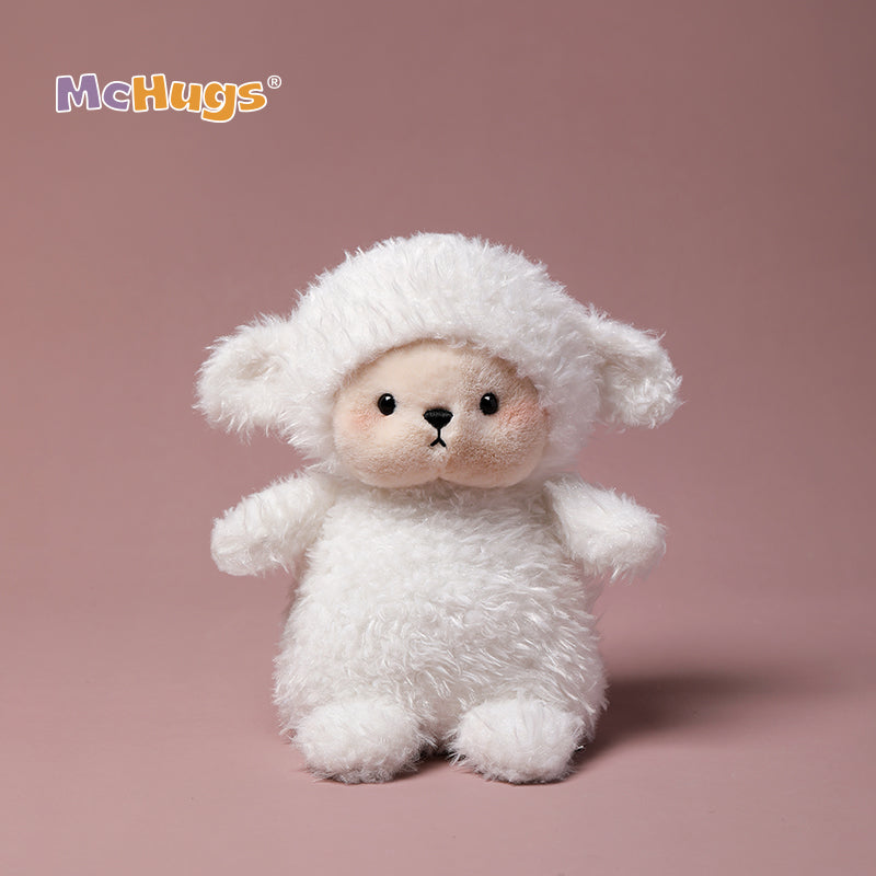 Cremefarvet lammebaby
