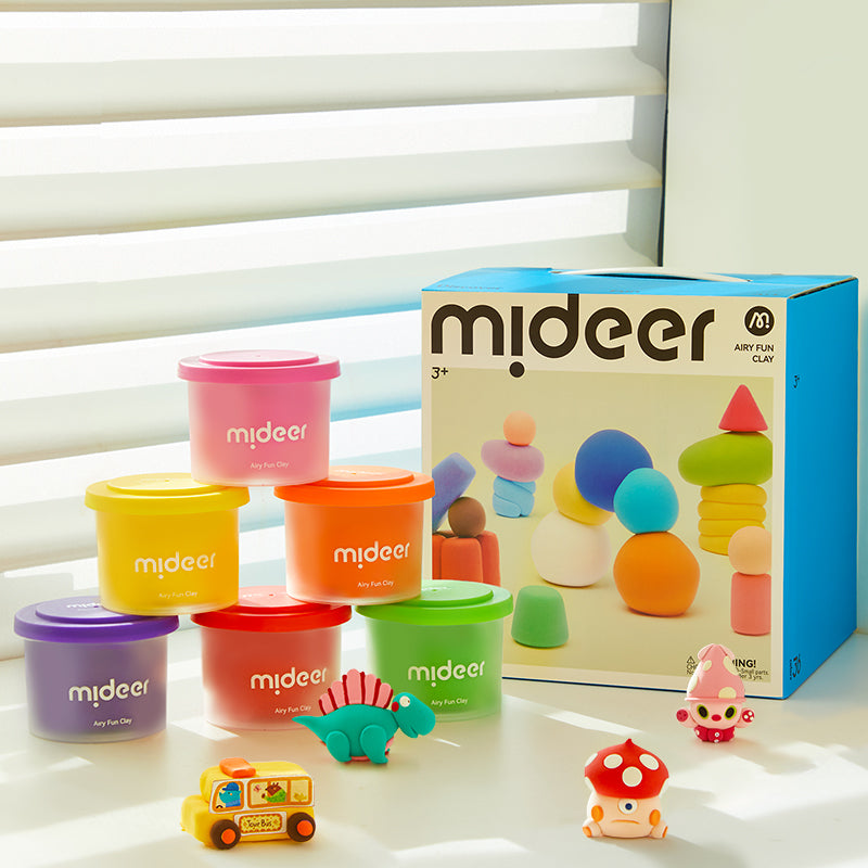 mideer Let modellermasse - 24 farver