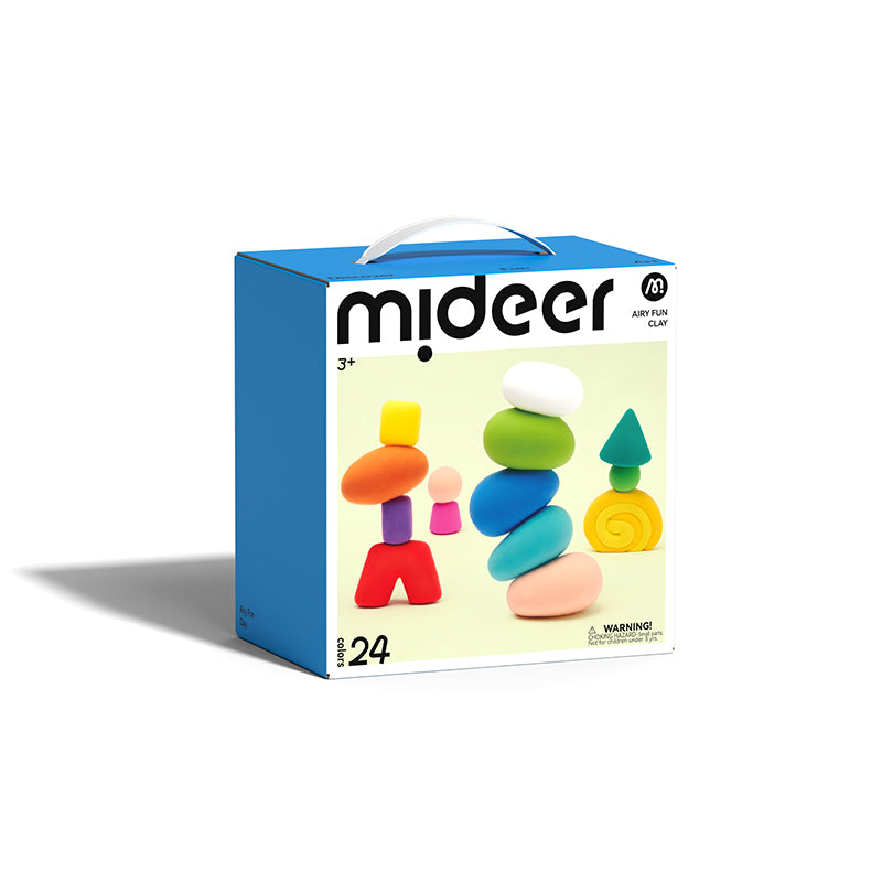 mideer Let modellermasse - 24 farver