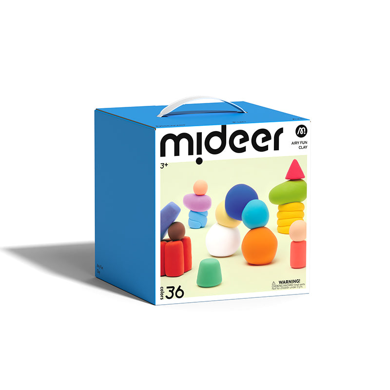 mideer Let modellermasse - 36 farver
