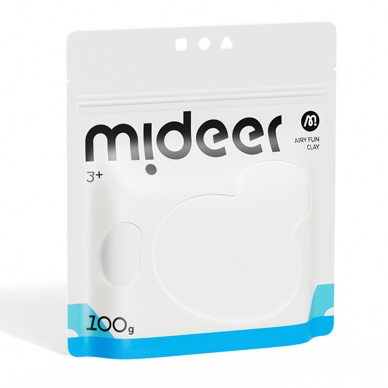 mideer Let modellermasse - Hvid