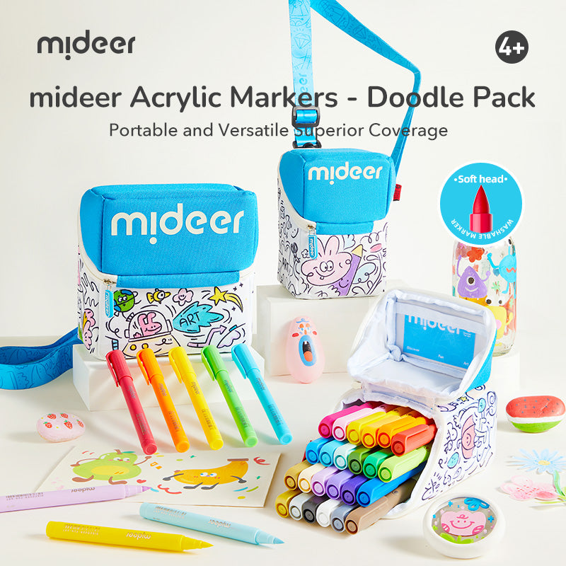 mideer Akryltuscher – 24 farver