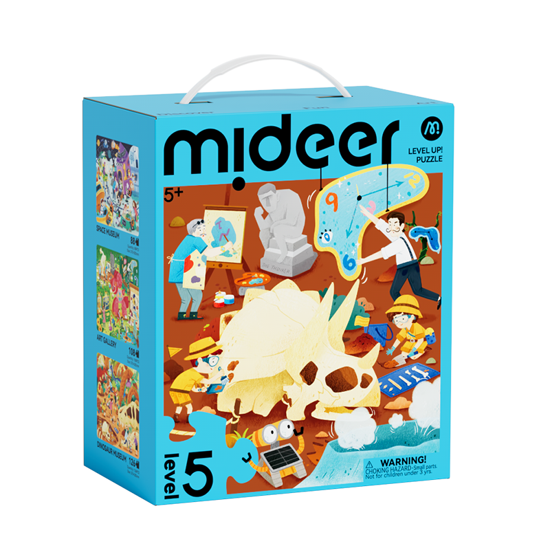 mideer Level-up Kunstpuslespil – Udstillingshal (Niveau 5)