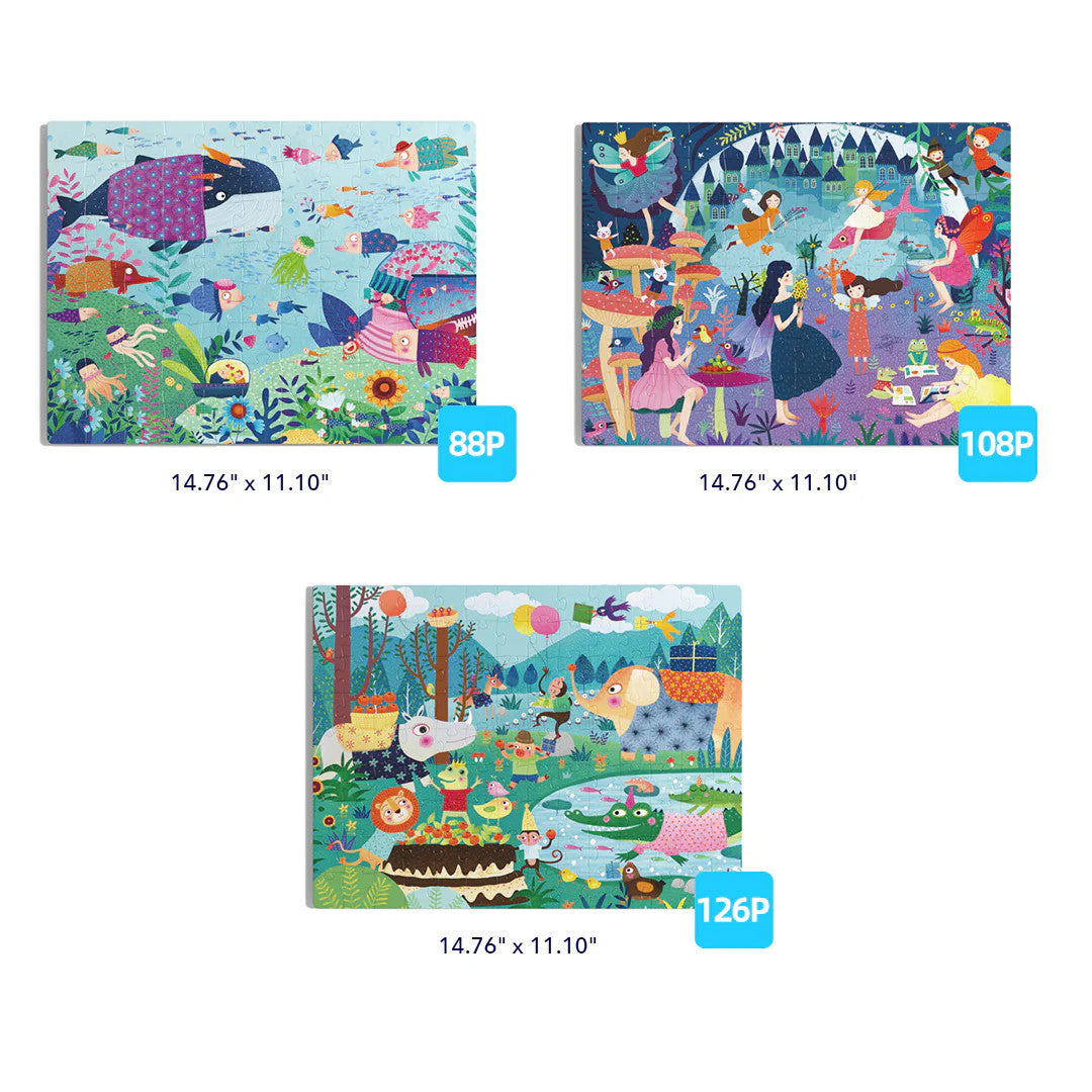 Level Up! Puslespil – Fantastisk eventyr