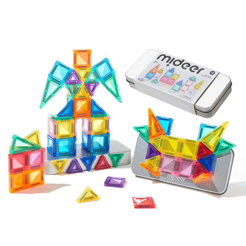 mideer Farverige magnetiske miniplader