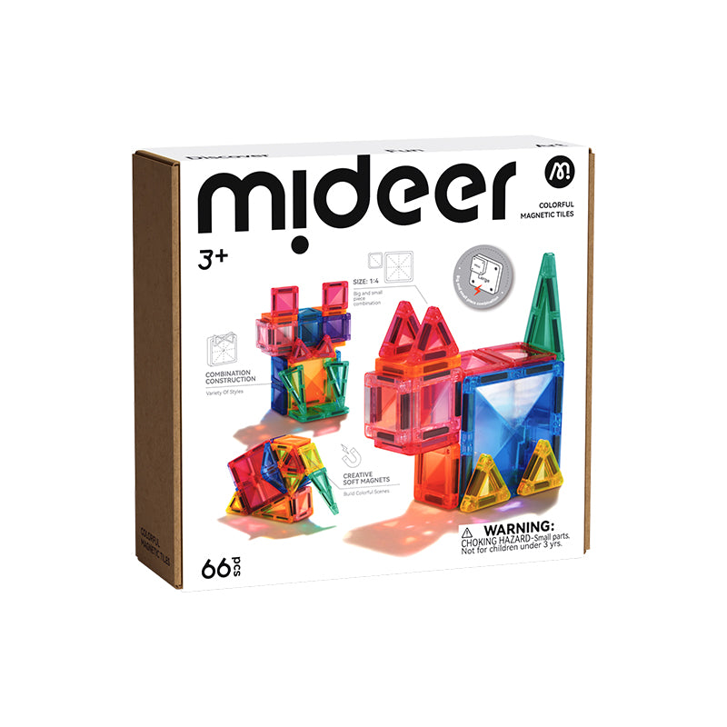 mideer Farverige magnetfliser - Minisamling