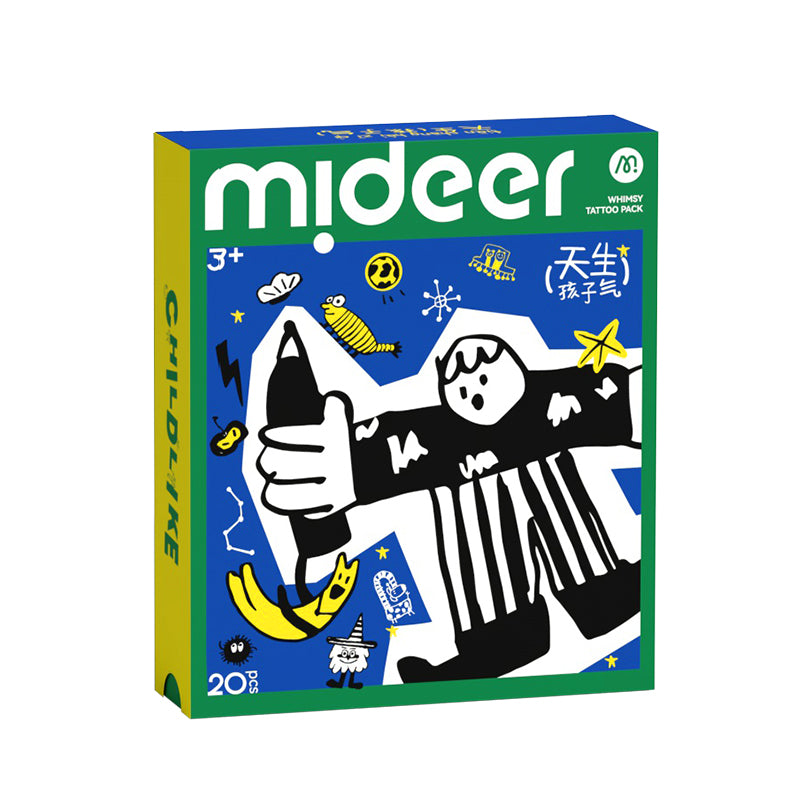 Naturligt sjove tatoveringsklistremærker Basisudgave – Drenge
