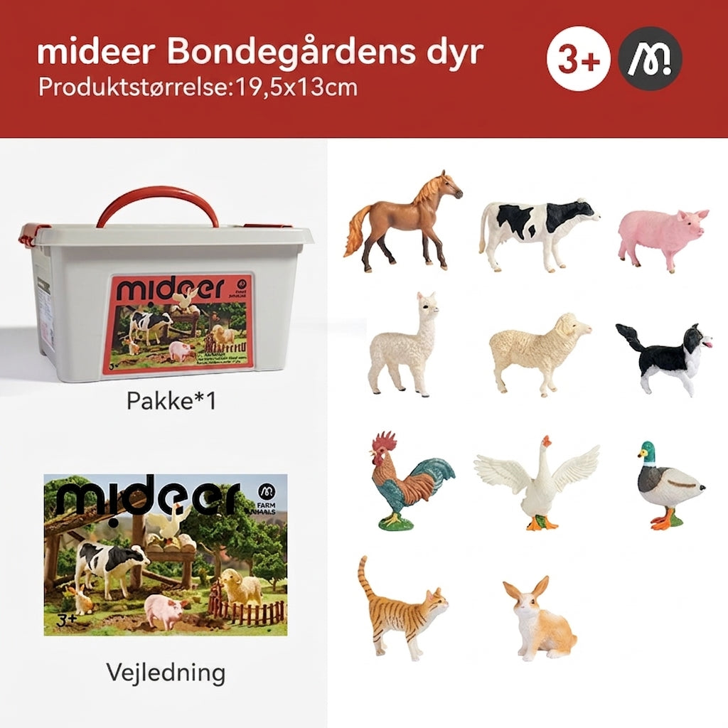 mideer Bondegårdens dyr