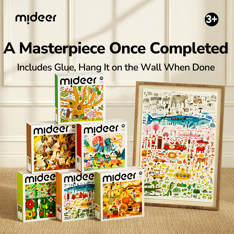 mideer Kunstnerpuslespil – Efterårshvisken
