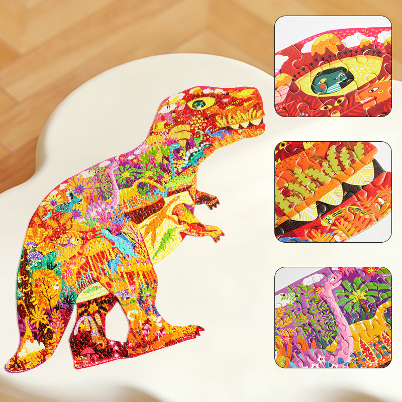 mideer Formpuslespil – Dinosaurernes verden