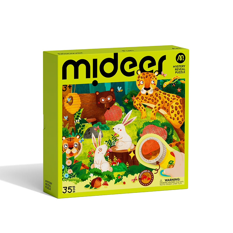 mideer Afsløringspuslespil – Skovens mysterier
