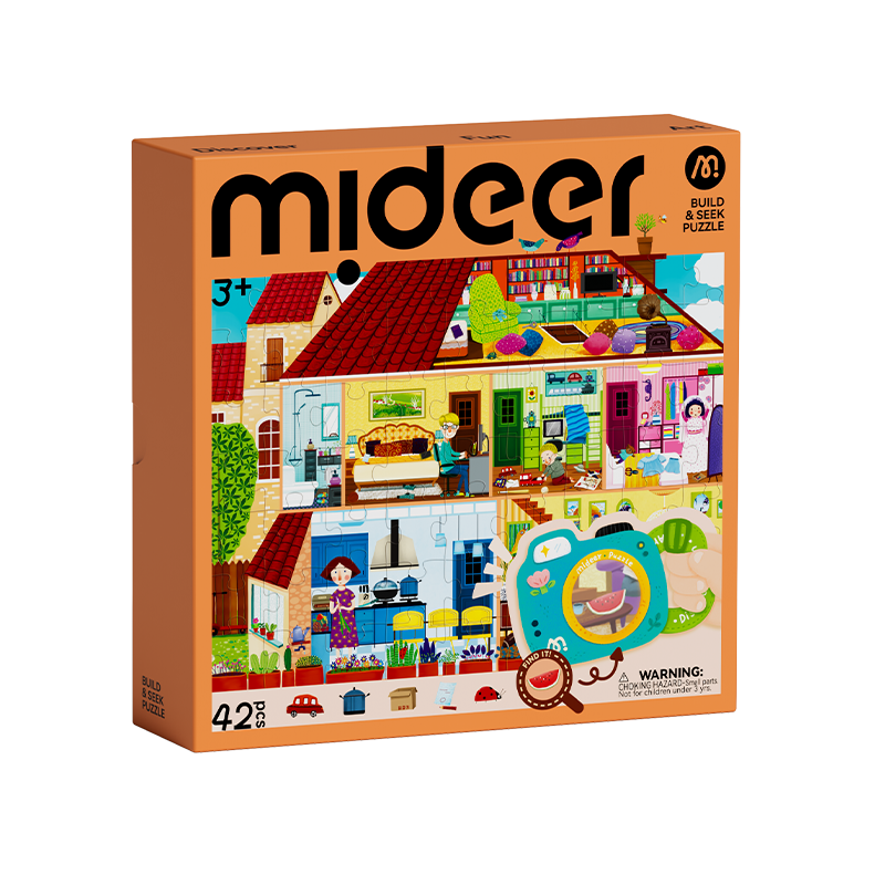 mideer Byg & Find Puslespil – Forunderligt værelse