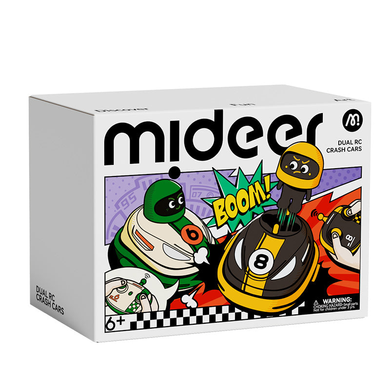 mideer Fjernstyrede radiobiler - 2 stk.