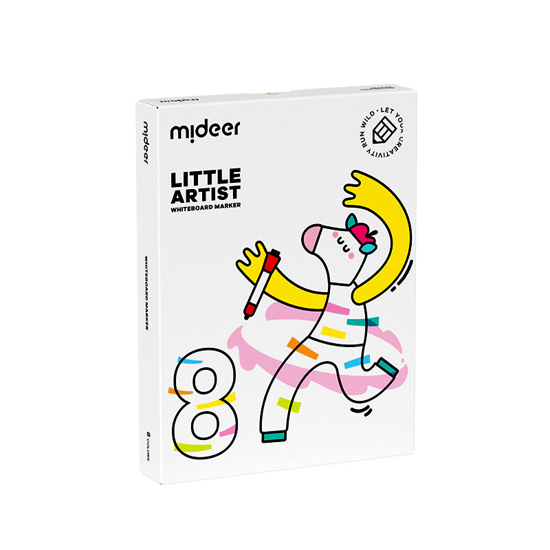 mideer Little Artist Whiteboard-tuscher – 8 farver