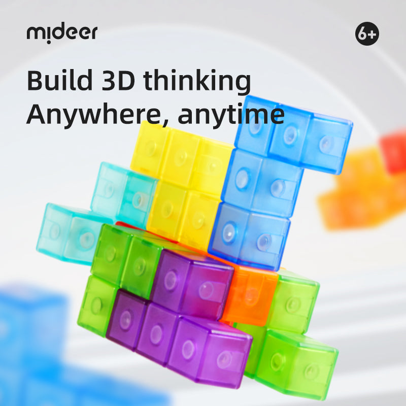 mideer Magnetiske byggeklodser - Terninger