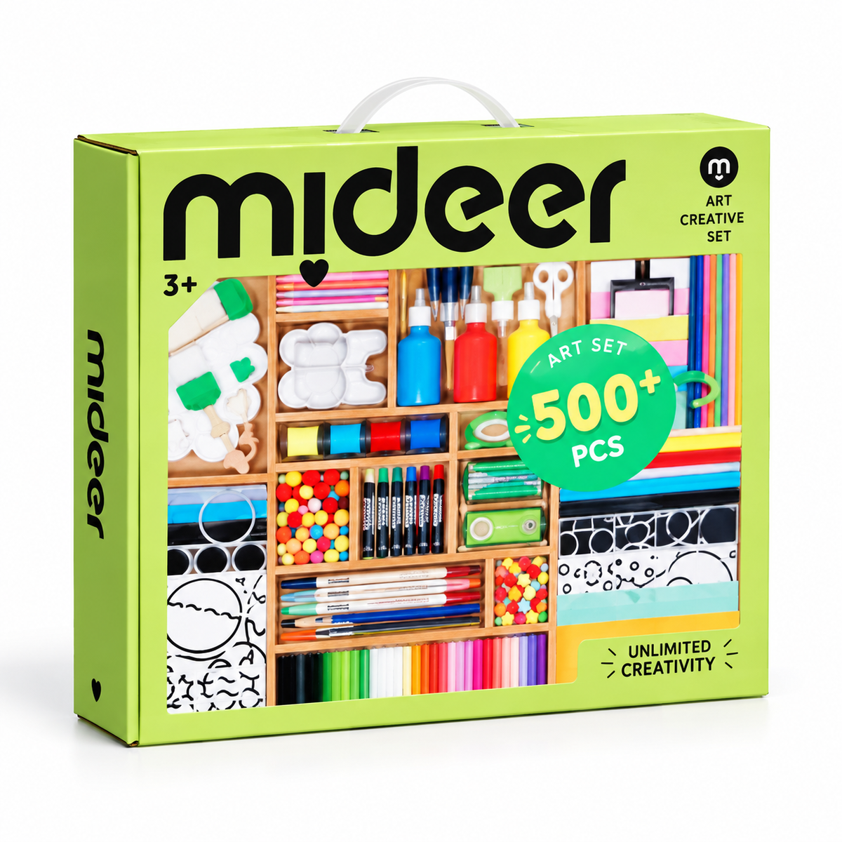 mideer Kreativ kunstkuffert