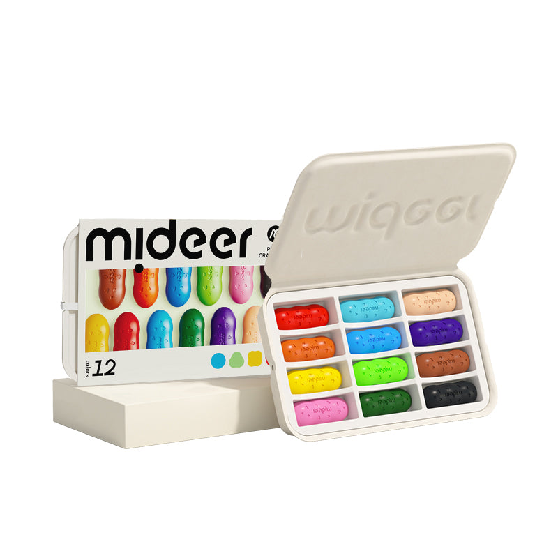 mideer Ærteformede kridt – 12 farver
