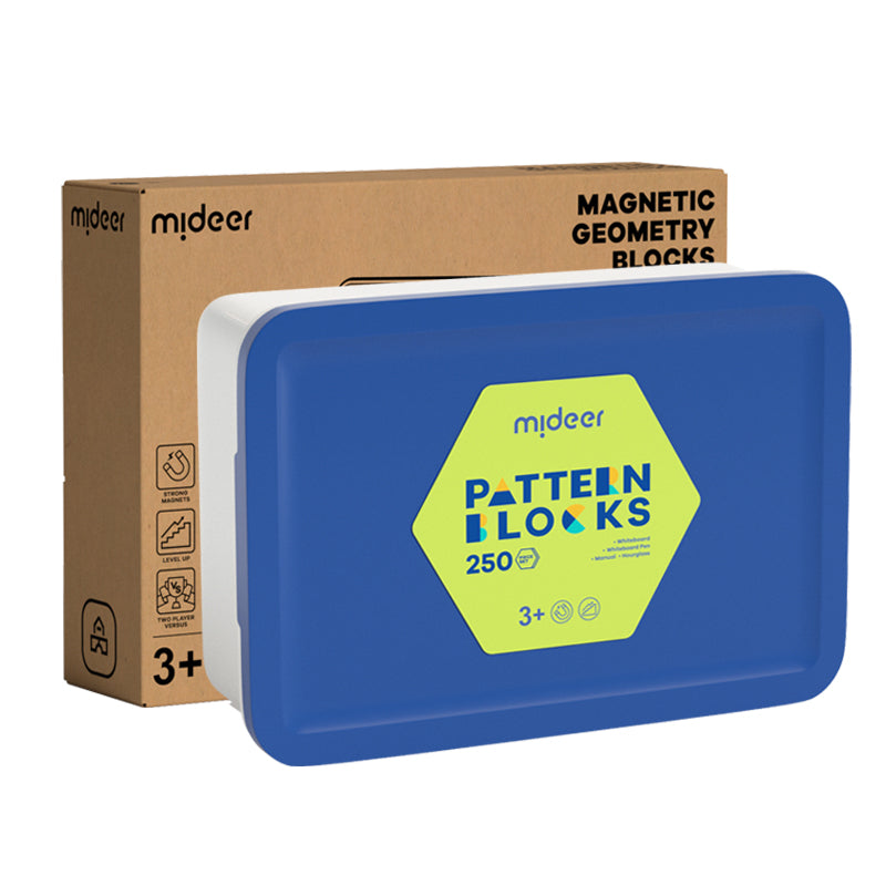 mideer Farverige byggeklodser - 250 dele