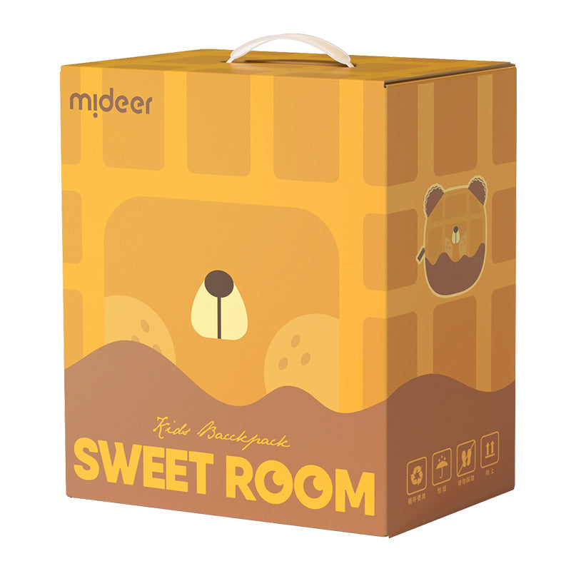 mideer Sweet Room børnerygsæk – Vaffelbjørn