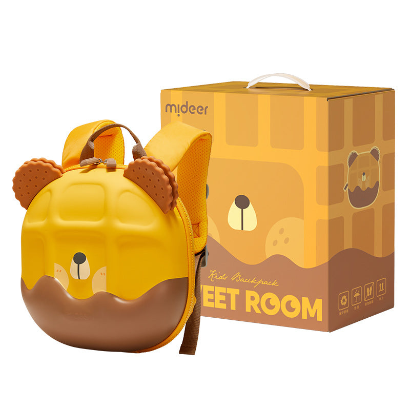 mideer Sweet Room børnerygsæk – Vaffelbjørn