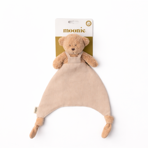 MOONIE nusseklud med bamse – Cappuccino