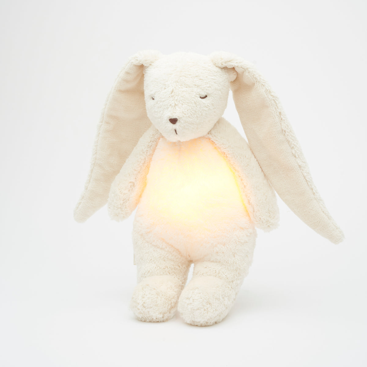 MOONIE 2.0 økologisk summende kanin med lampe – Polar