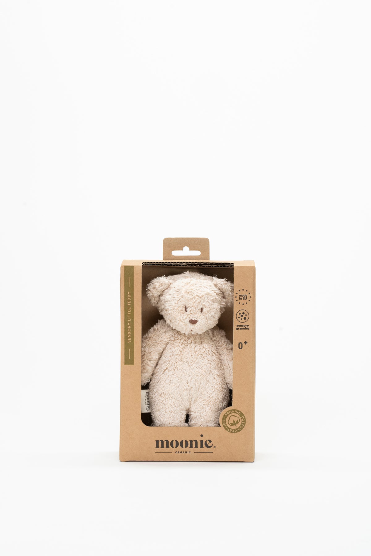 MOONIE lille sansebamse – Sand