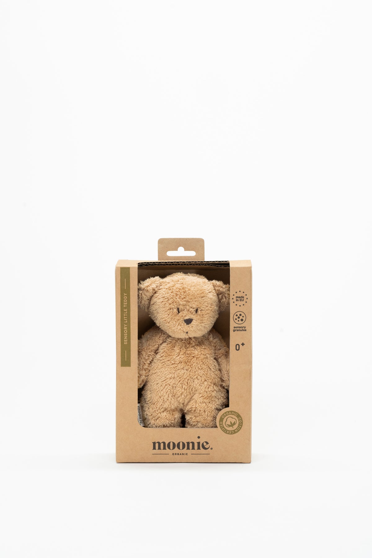 MOONIE lille sansebamse – Cappuccino