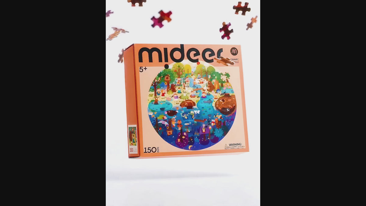 Indlæs video: mideer Panoramapuslespil – Magisk hav