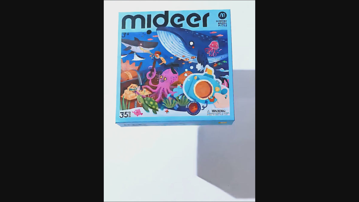 Indlæs video: mideer Afsløringspuslespil – Havets hemmeligheder