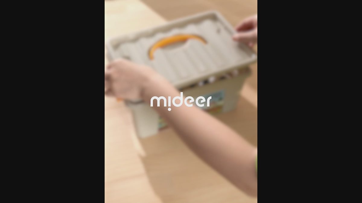 Indlæs video: mideer Dyrelegetøjssæt – 15 dele